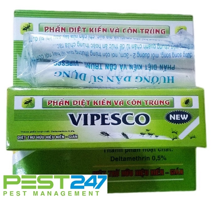 Phấn diệt trừ kiến và côn trùng giá rẻ VIPESCO Việt nam