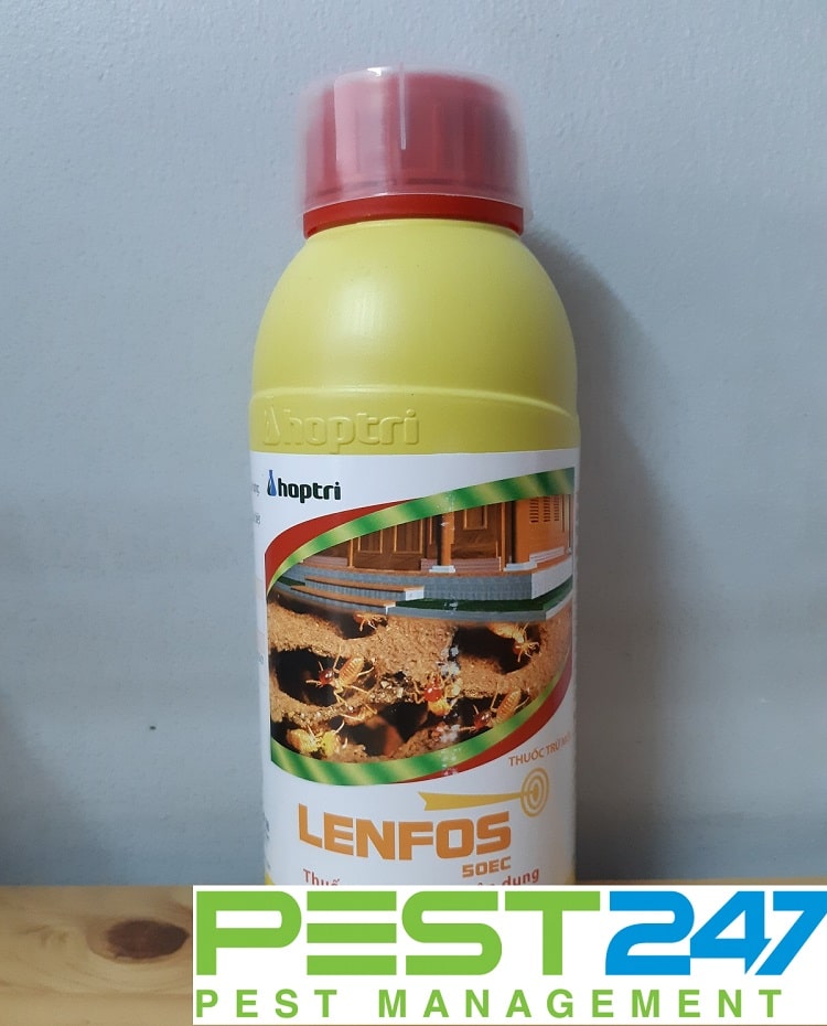 Thuốc diệt mối, thuốc phòng trừ mối cho công trình xây dựng - Lenfos50ec