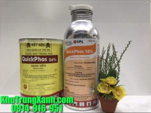Công ty bán thuốc Khử trùng Quickphos56% rẻ nhất – Khử Trùng XANH