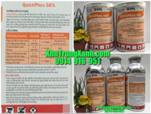Thuốc Quickphos56% diệt mọt gạo, diệt mọt lúa thóc – Khử Trùng XANH