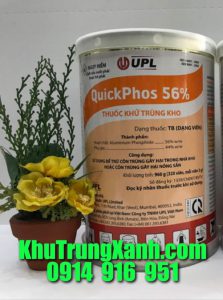 Thuốc khử trùng  Quickphos56% – Thuốc Diệt mọt kho Quickphos56%