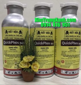 Thuốc diệt mọt ngô ( bắp ) – thuốc diệt mọt đậu Quickphos56%