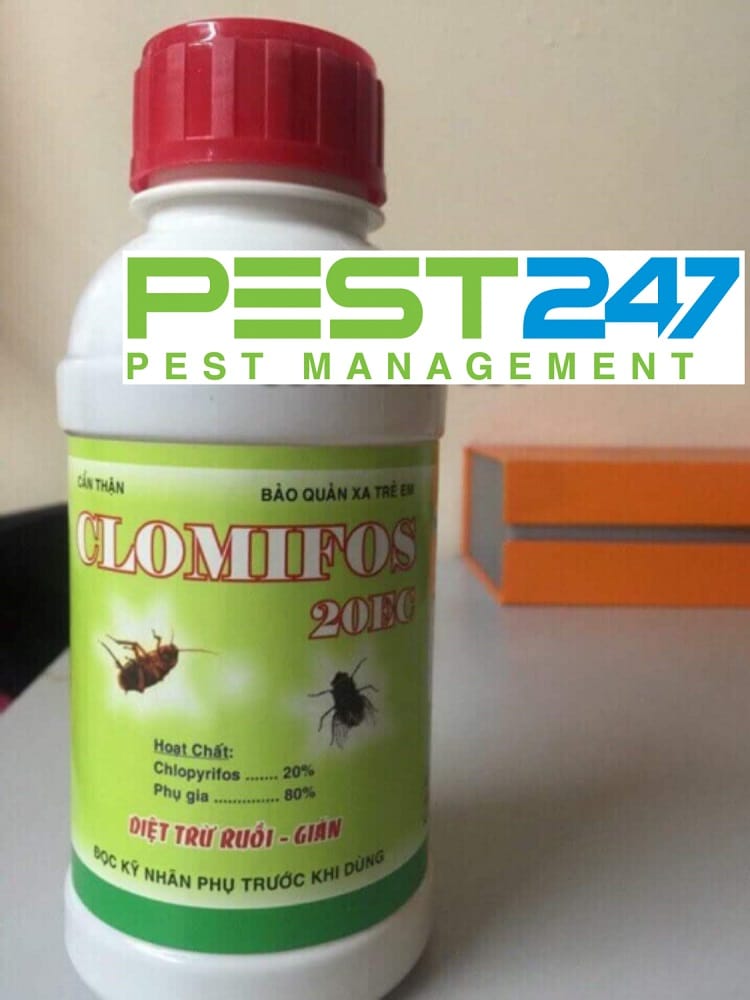 CLOMIFOS 20EC - Thuốc diệt Mọt, ruồi, muỗi côn trùng giá rẻ
