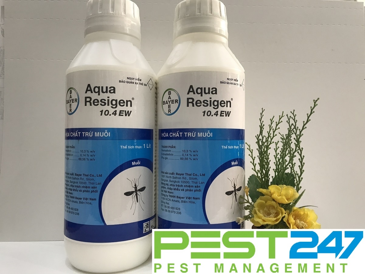 AQUA RESIGEN 10.4EW thuốc diệt muỗi hiệu quả hàng đầu , chất lượng cao của Bayer Đức
