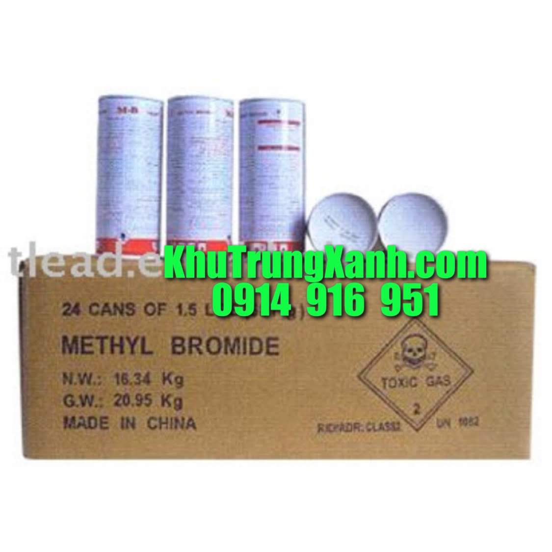 Thuốc khử trùng metyl bromide 98% – Thuốc diệt côn trùng Metyl Bromide