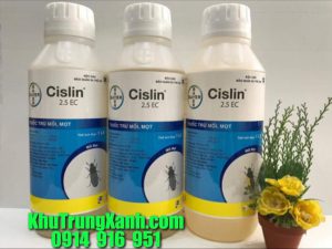 Thuốc diệt mối , mọt Cislin 2.5ec – GIÁ bán thuốc Cislin 2.5ec – Khử Trùng Xanh