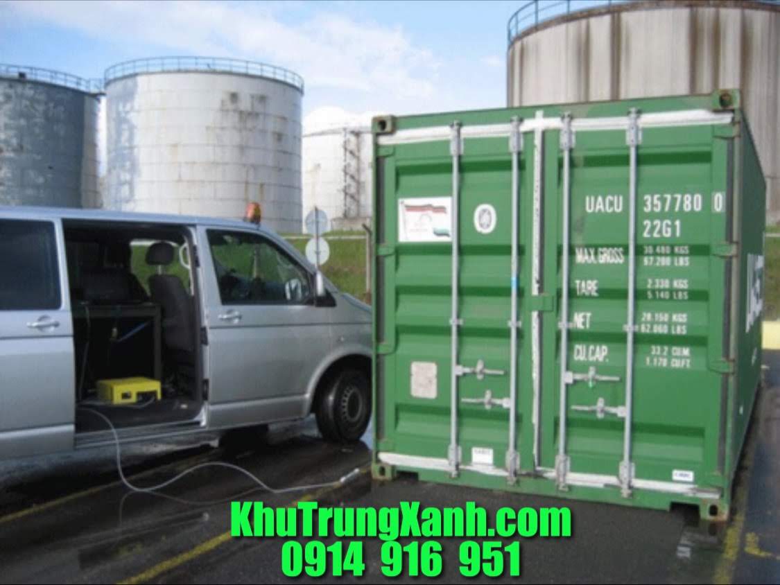 Khử trùng container xuất nhập khẩu tại VĨNH PHÚC
