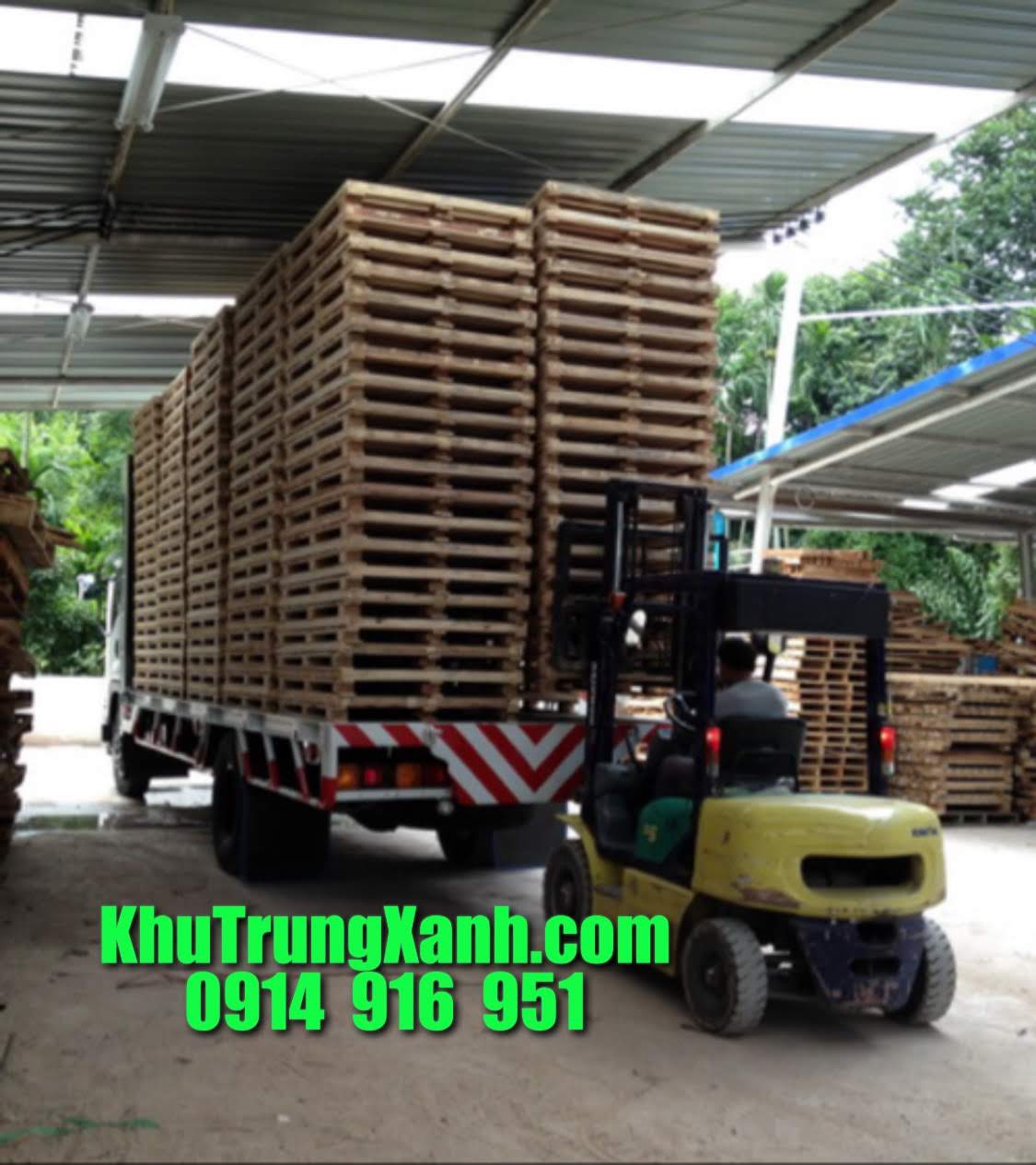 Khử trùng , hun trùng Pallet gỗ ,thùng gỗ , kiện gỗ ,  vật liệu chèn bằng gỗ tại VĨNH LONG