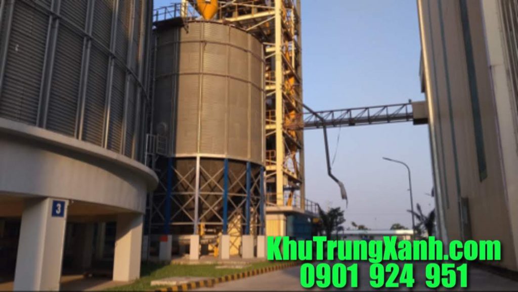 Khử trùng silo nhà máy, bin, hệ thống dây chuyền nhà máy tại An Giang