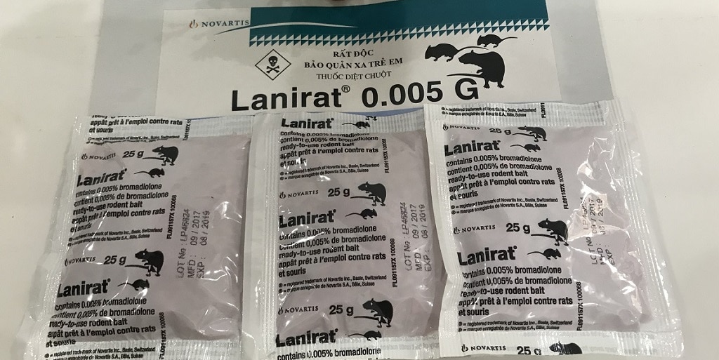 Thuốc diệt chuột Lanirat