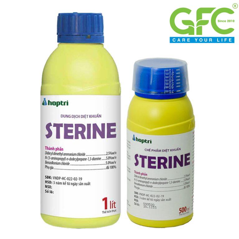 Dung dịch thuốc khử trùng diệt khuẩn Sterine