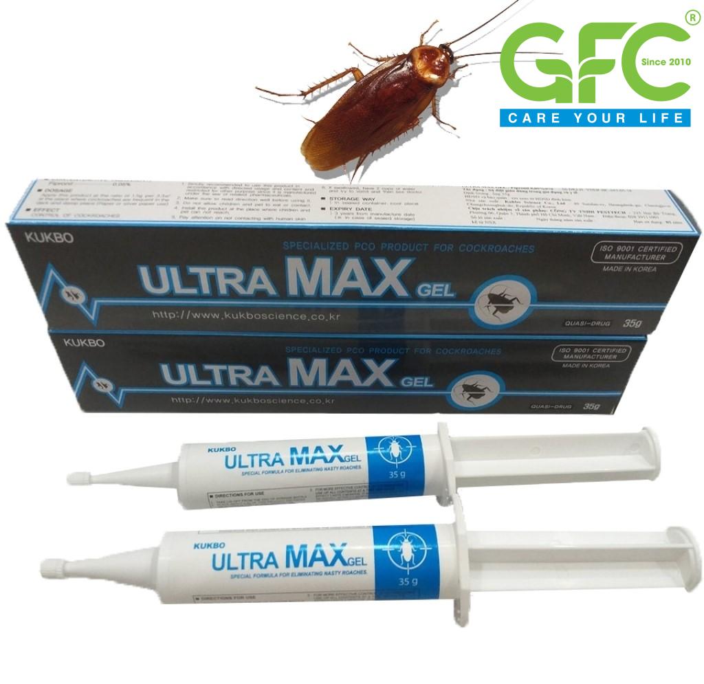 Ultra Max Gel - Thuốc diệt gián Đức siêu hiệu quả