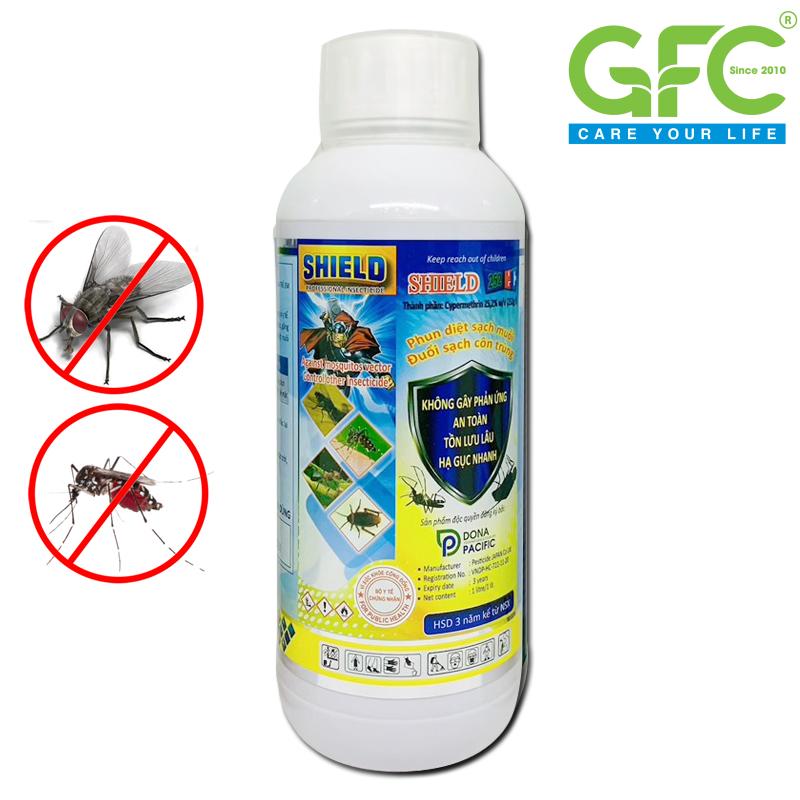 Thuốc diệt muỗi, côn trùng Shield 252EC