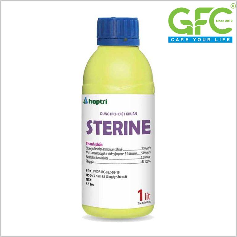 Thuốc khử khuẩn Sterine