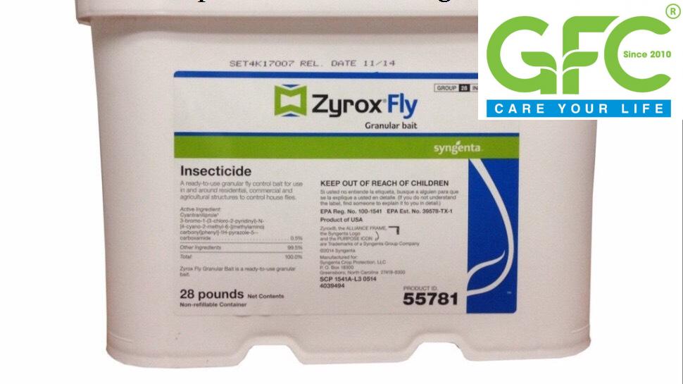 Zyrox Fly Granular Bait (diệt ruồi) 500g