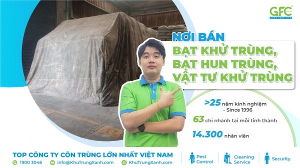 Nơi bán bạt khử trùng, bạt hun trùng, vật tư khử trùng