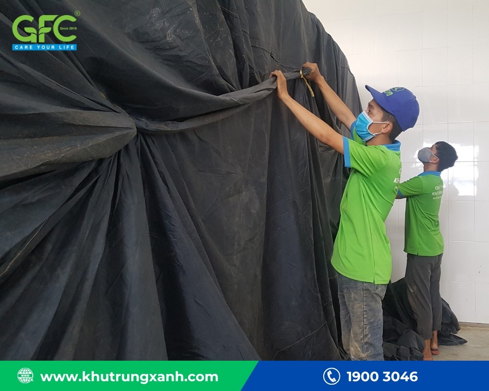 Kiểm tra hiệu quả sau khi phun thuốc khử trùng