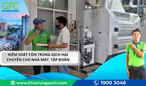 Kiểm soát côn trùng dịch hại chuyên cho nhà máy, tập đoàn