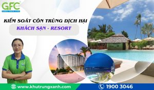 Kiểm soát côn trùng dịch hại cho khách sạn Hotel Resort