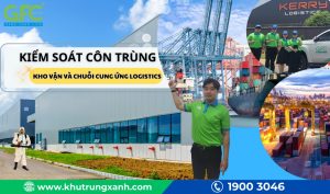 Kiểm soát côn trùng cho kho vận và chuỗi cung ứng Logistics
