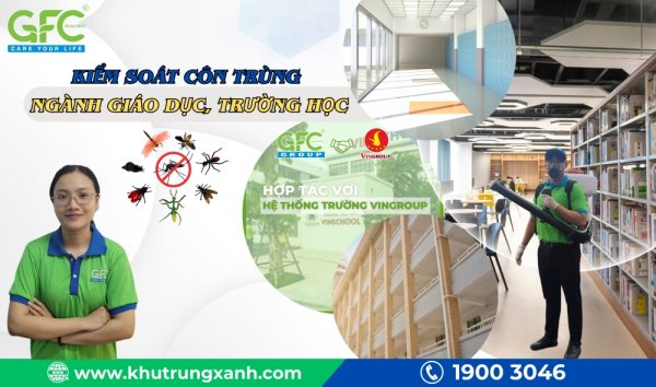 Kiểm soát côn trùng ngành Giáo dục, trường học