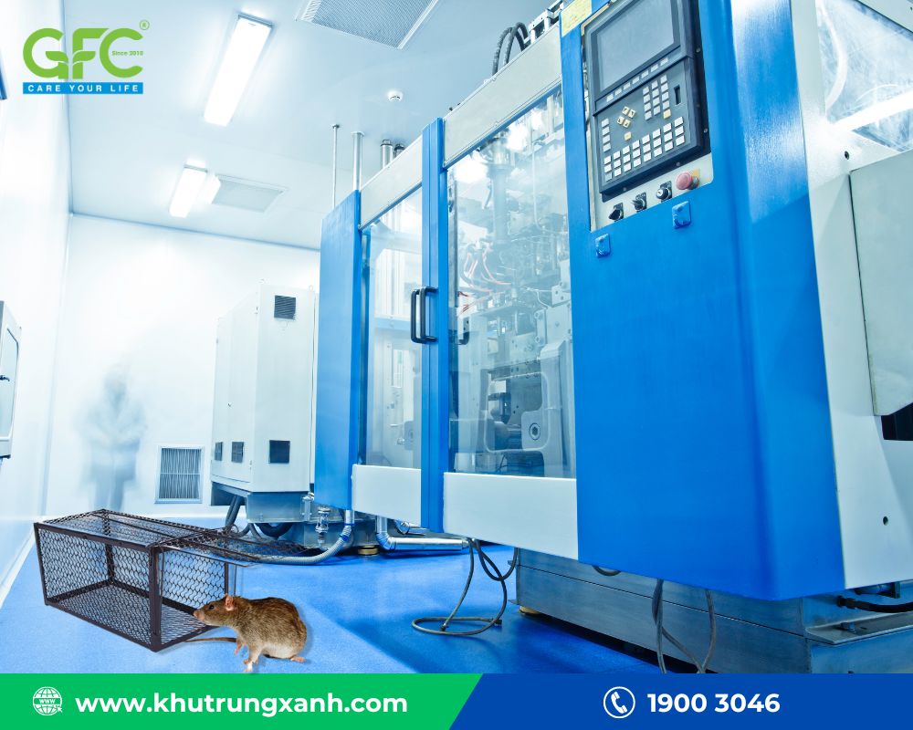 Kiểm soát côn trùng nhà máy sản xuất dược phẩm