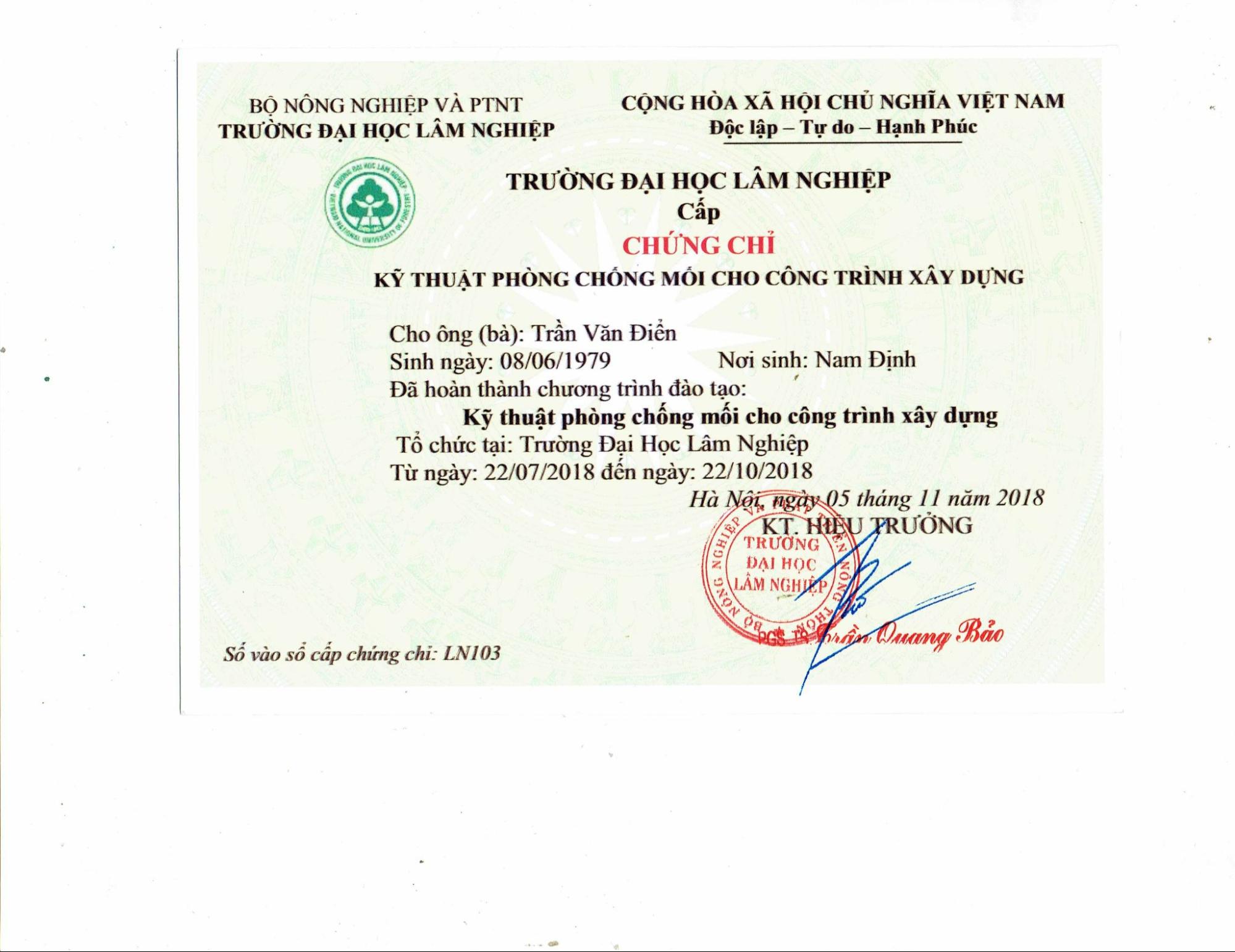 diệt mối tại Hải Dương