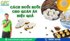 Cách đuổi ruồi cho quán ăn vô cùng hiệu quả lại an toàn