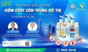 THÔNG BÁO: Hội thảo chuyên đề – online Kiểm soát côn trùng đô thị